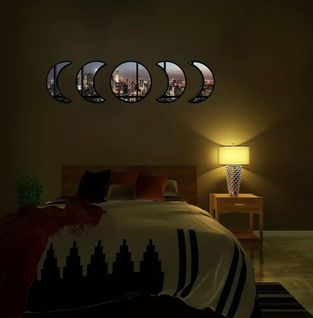 MOON SYTLE MIRROR SET