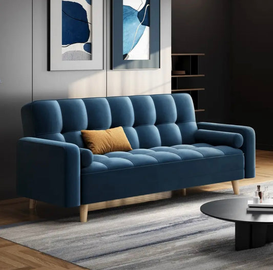 VELVET SOFA BED