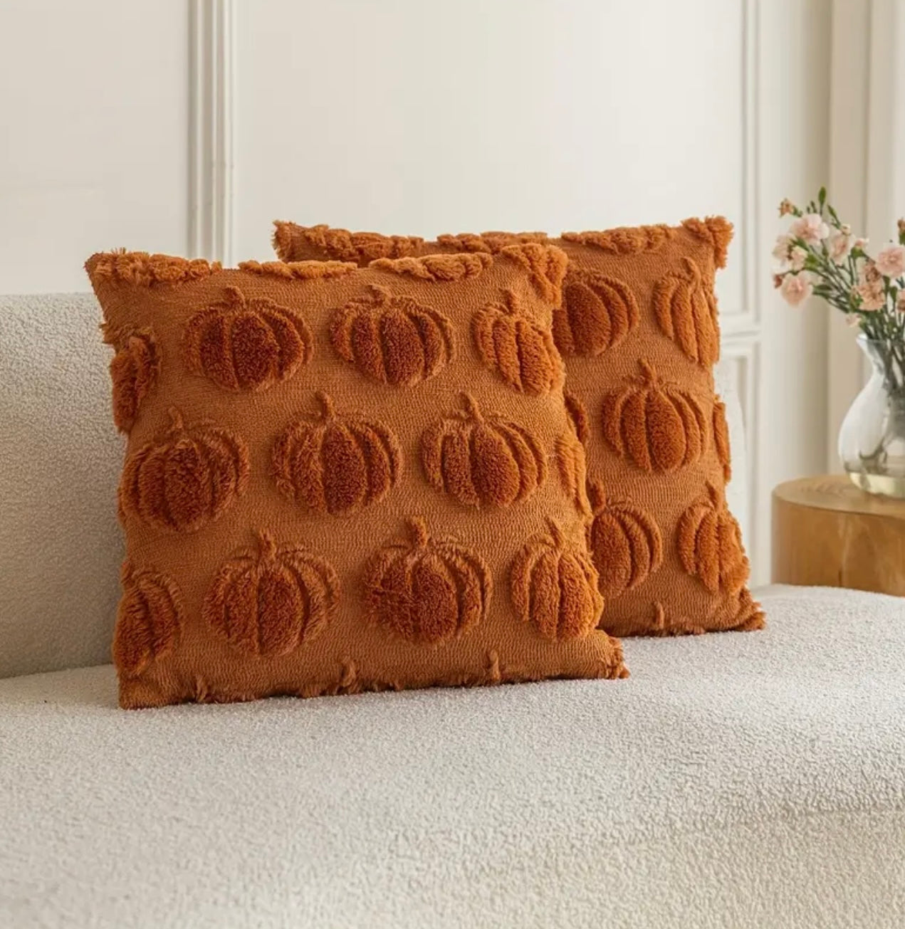 PUMPKIN PILLOW CASES