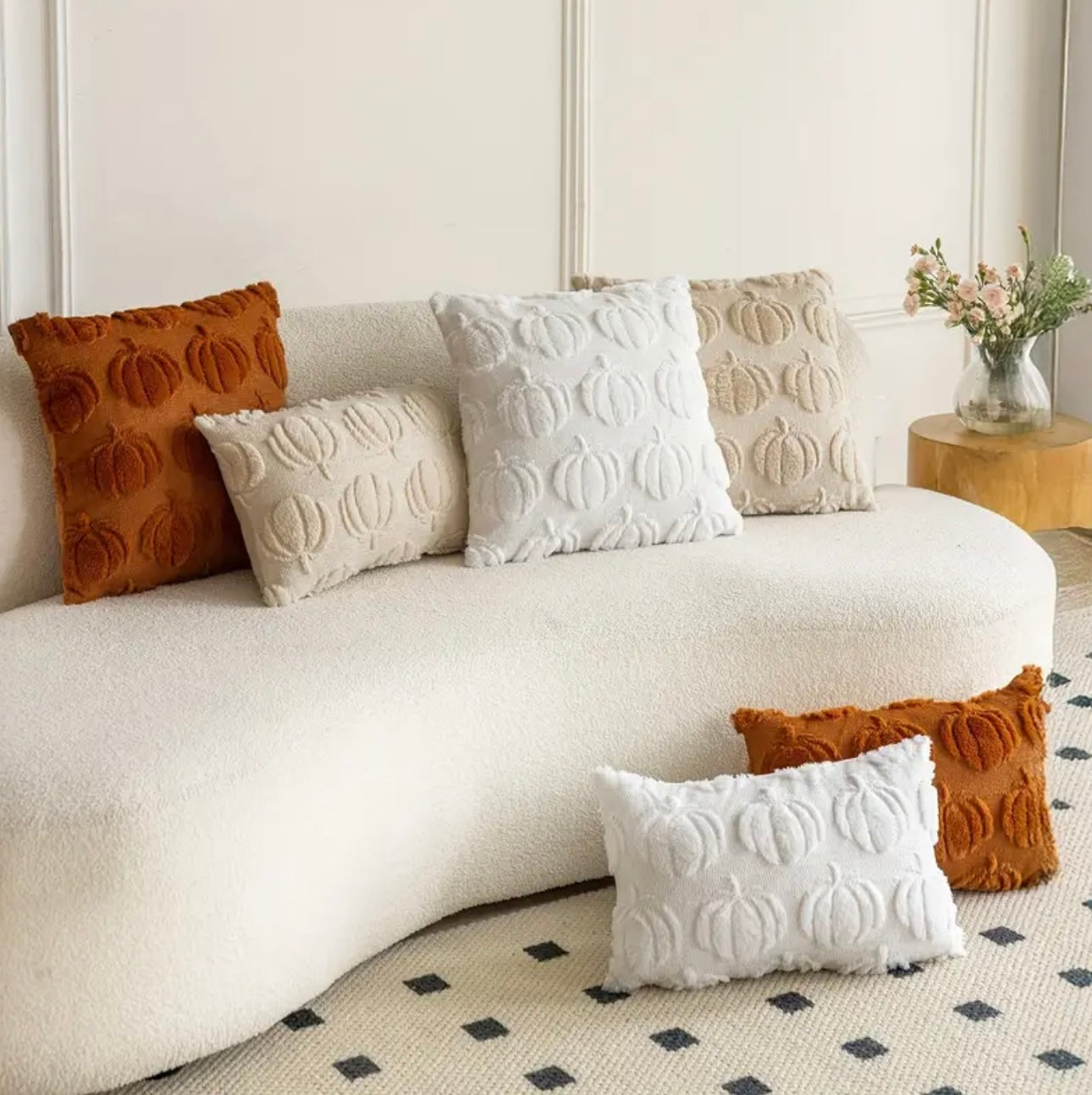 PUMPKIN PILLOW CASES