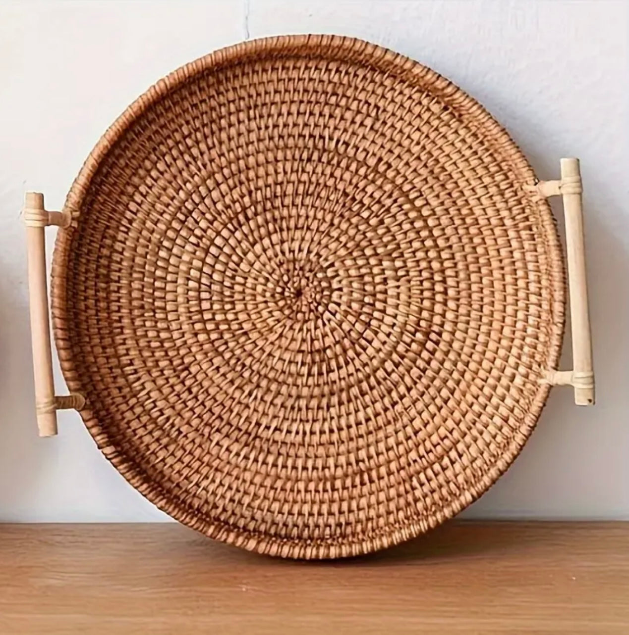 NATURAL WOVEN TRAY