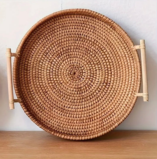 NATURAL WOVEN TRAY