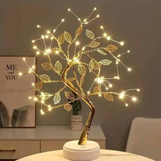 GOLDEN TREE LAMP