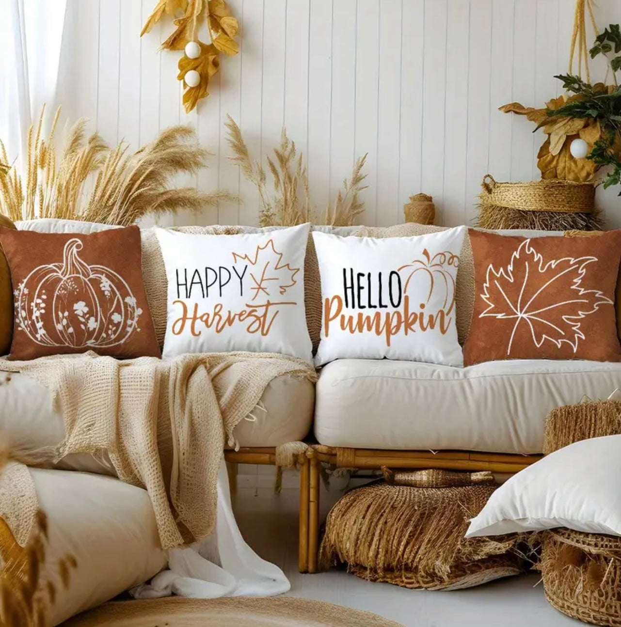 AUTUMN PILLOW CASE SET