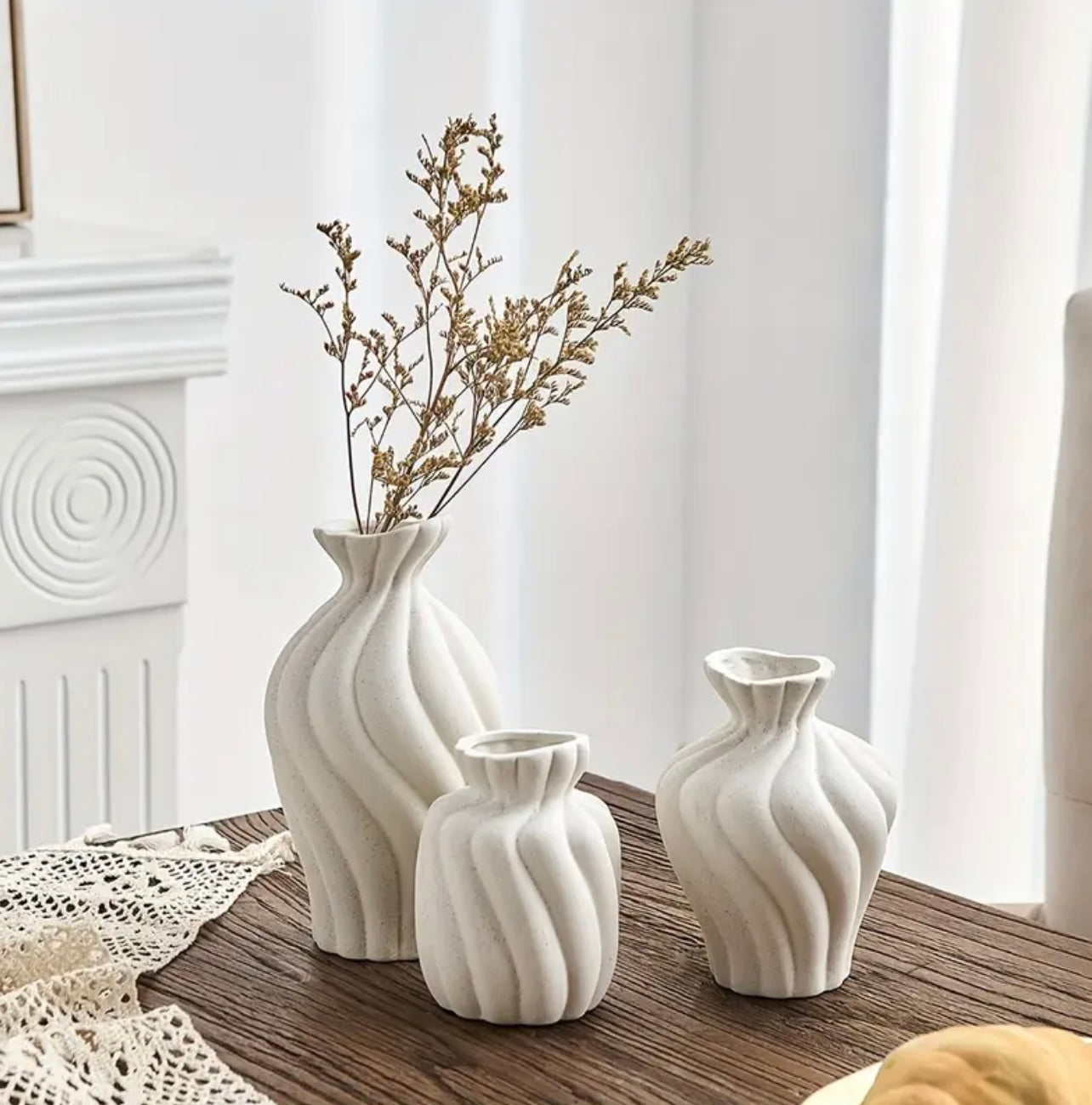 CERAMIC VASE 3PCS