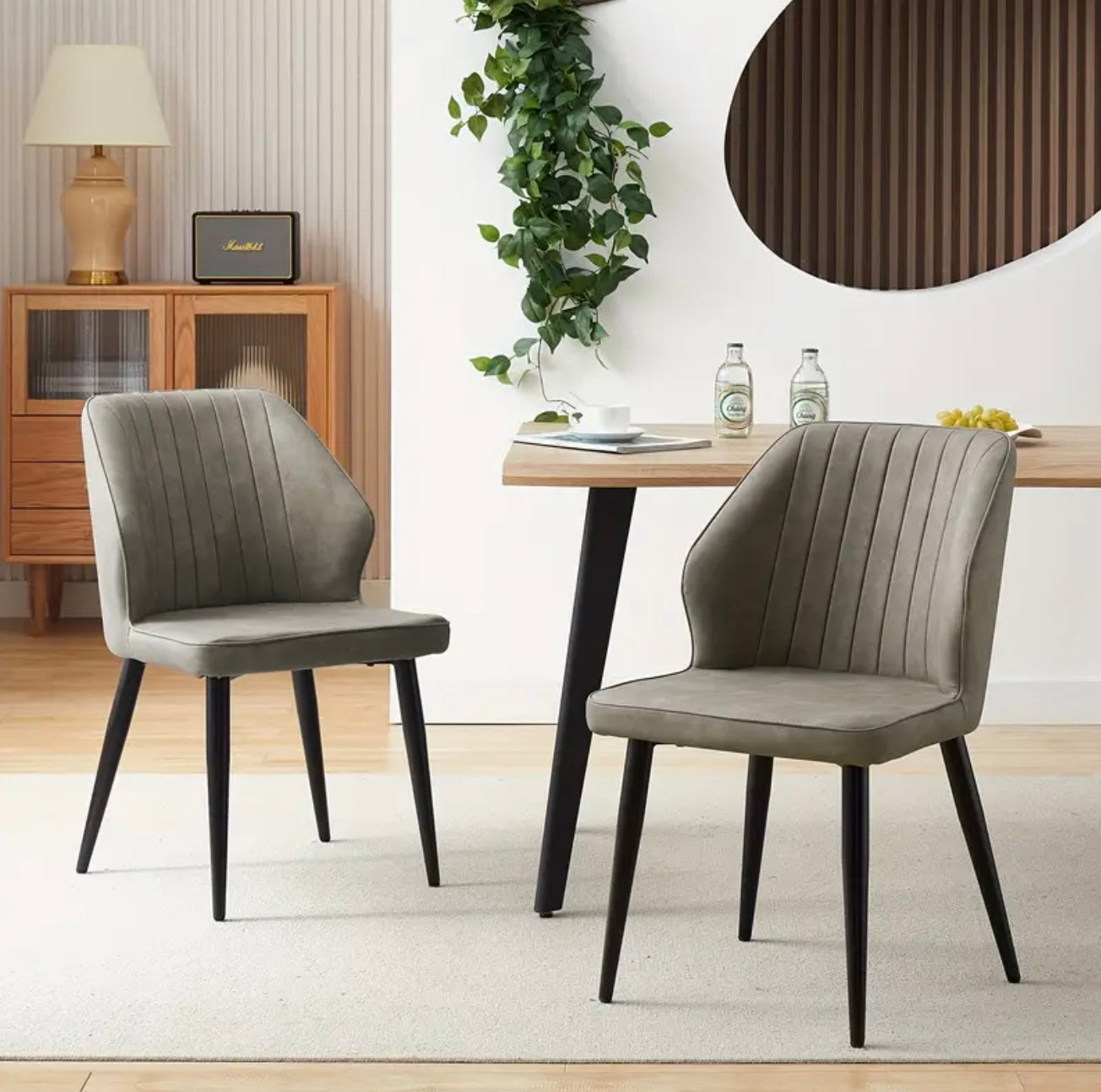 DINING CHAIRS SET OF 2